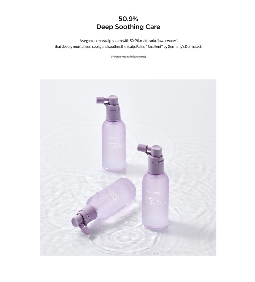 AYUNCHE - Derma Calming Scalp Serum 2pcs Bundle Set
