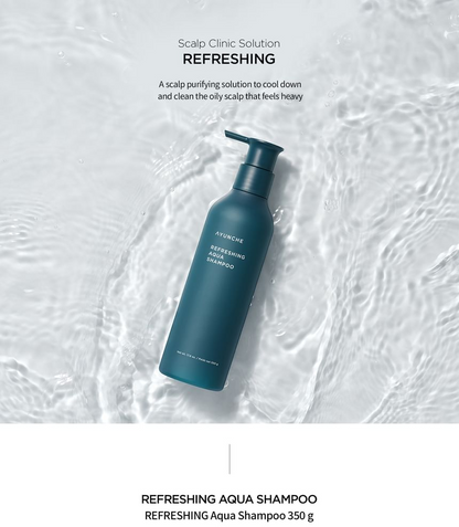 AYUNCHE - Refreshing Aqua Shampoo 2pcs Bundle Set