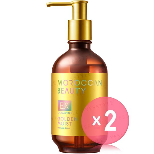 BOTTLE WORKS - Moroccan Beauty Golden Moist EX Shampoo 2pcs Bundle Set