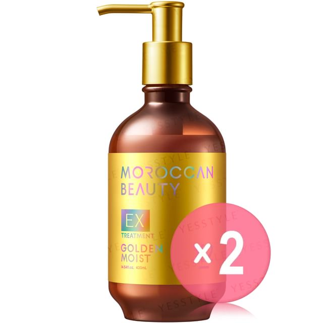 BOTTLE WORKS - Moroccan Beauty Golden Moist EX Treatment 2pcs Bundle Set