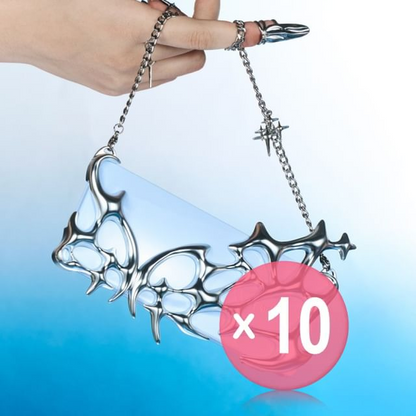cheeryep - Multi-use Butterfly Bone Chain 10pcs Bundle Set