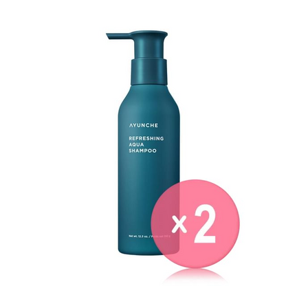 AYUNCHE - Refreshing Aqua Shampoo 2pcs Bundle Set